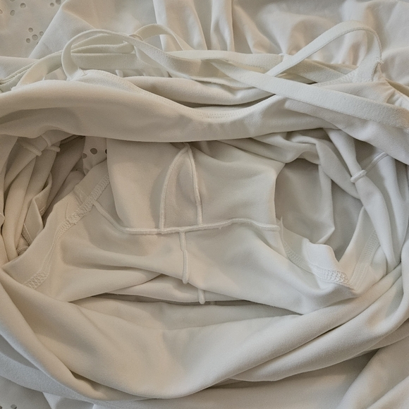 Aerie Offline White Eyelet Tennis Dress Size Medium - Picture 7 of 7